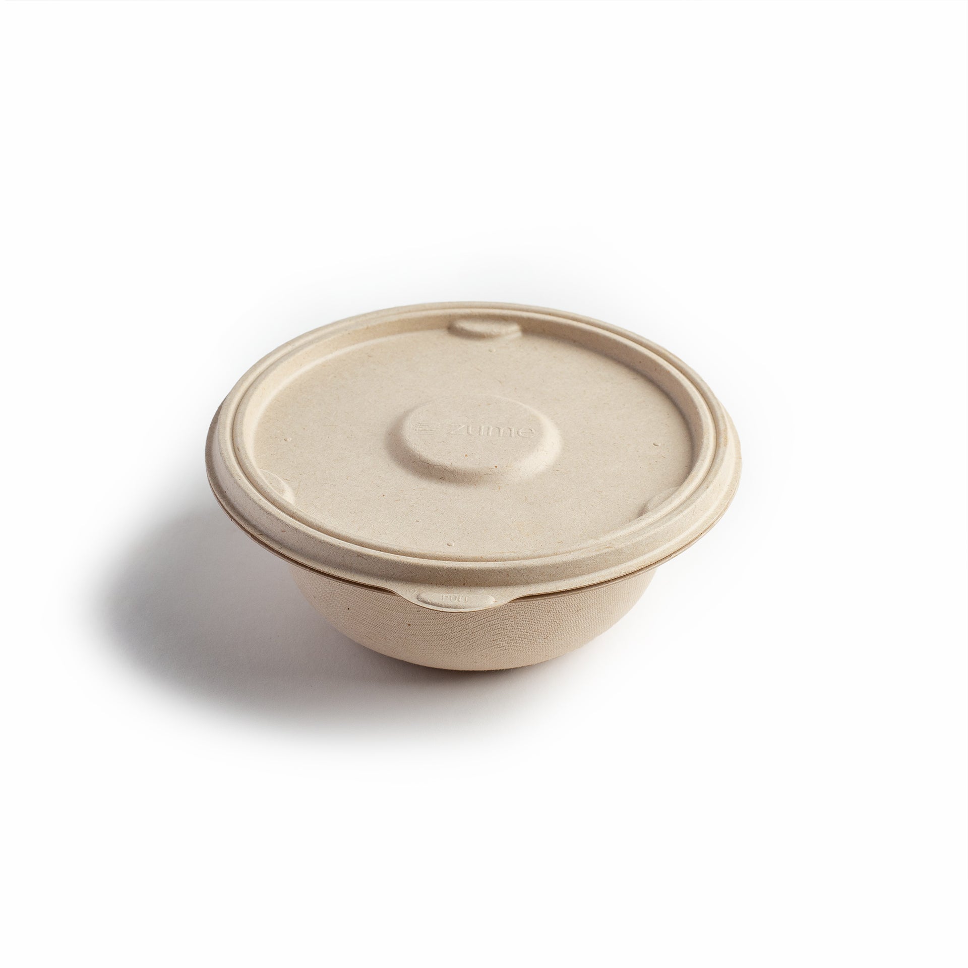 Anti-Leak Bagasse Bowl + Lid