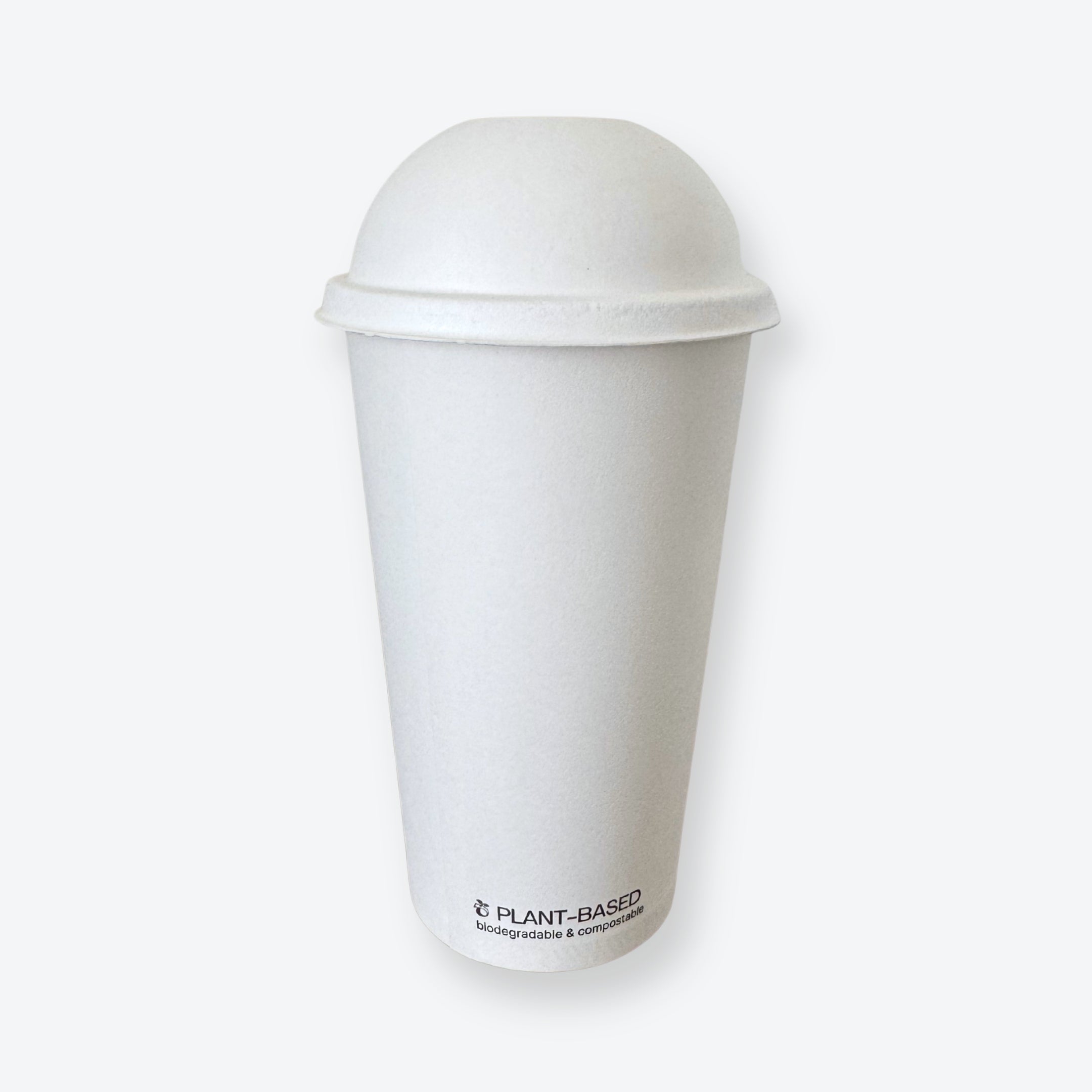 Plant-Based Cup with Dome Lid
