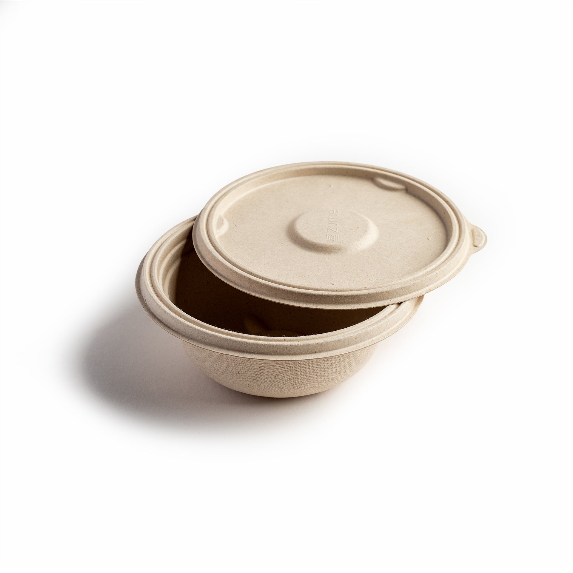 Anti-Leak Bagasse Bowl + Lid
