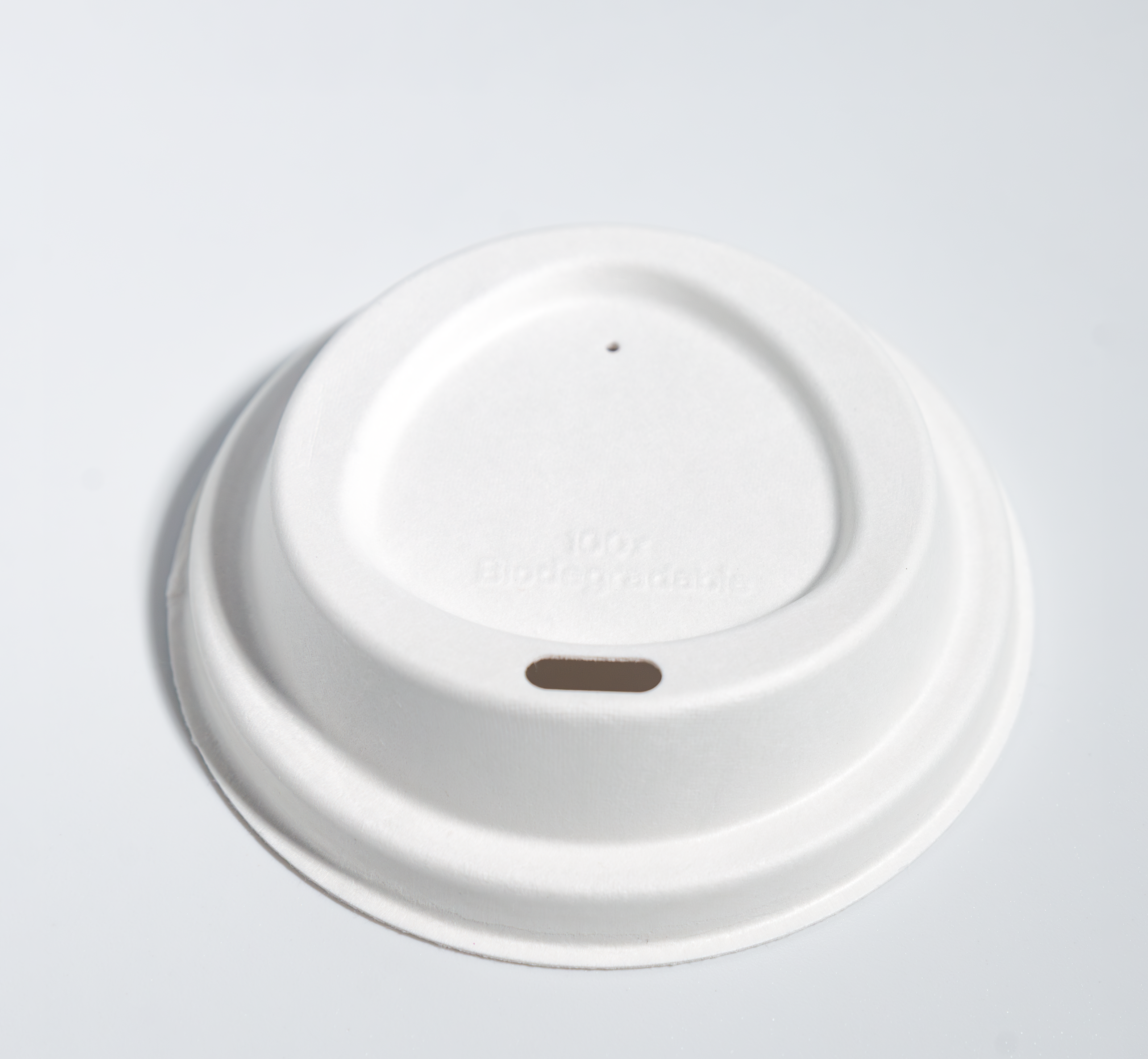 Plant-Based Cup with Strawless Lid